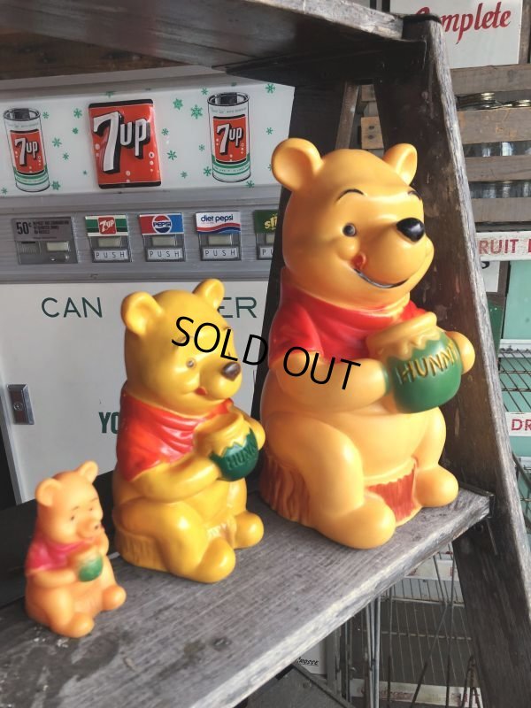 画像8: 70s Vintage SEARS Disney Winnie the Pooh Plastic Coin Bank Doll (M872)