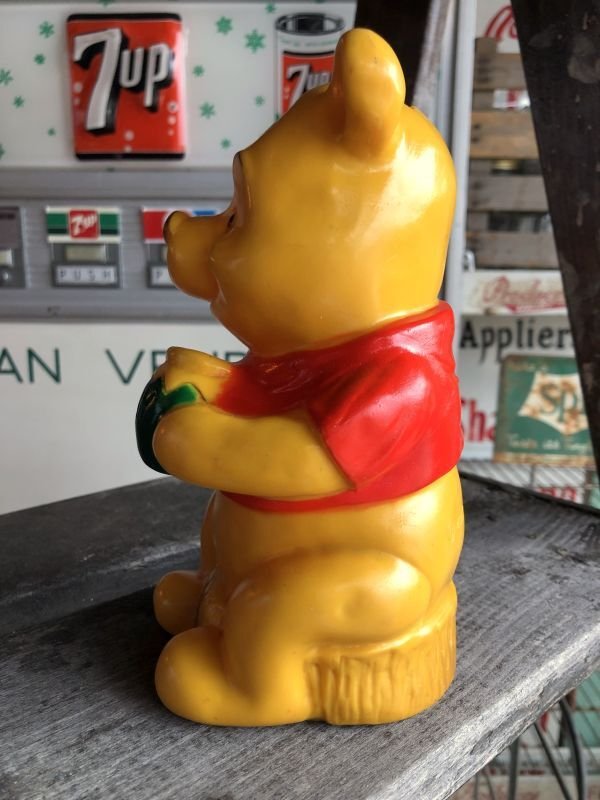 画像4: 70s Vintage SEARS Disney Winnie the Pooh Plastic Coin Bank Doll (M872)