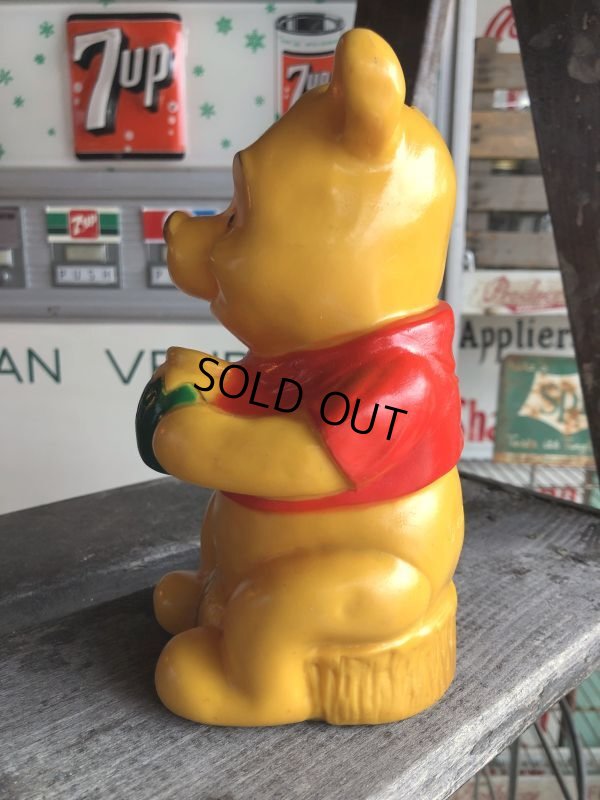 画像4: 70s Vintage SEARS Disney Winnie the Pooh Plastic Coin Bank Doll (M872)