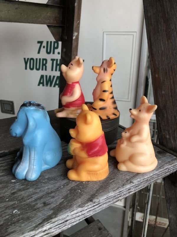 画像4: 70s Vintage SEARS Disney Winnie the Pooh Doll Set (M871)