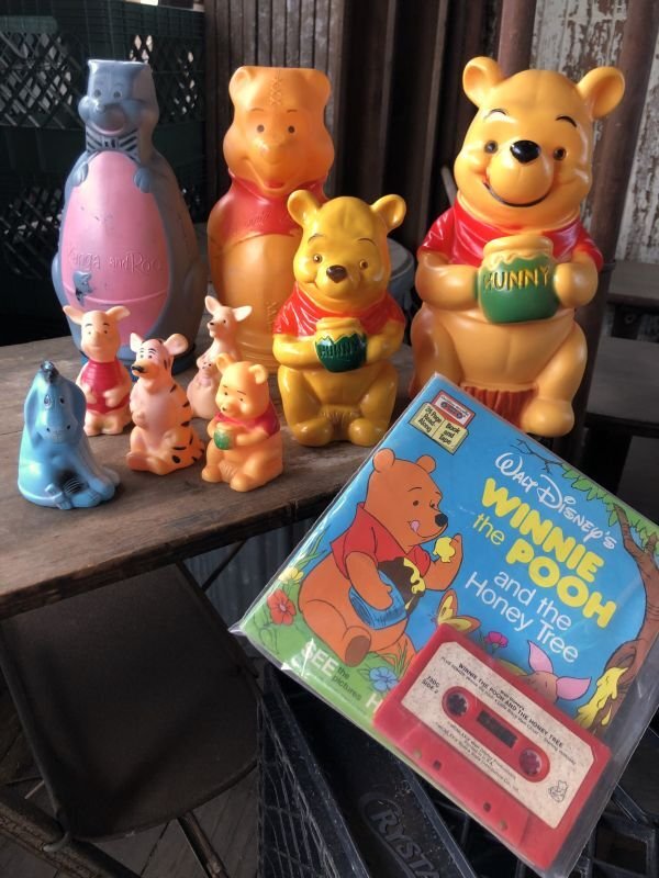 画像9: 70s Vintage SEARS Disney Winnie the Pooh Plastic Coin Bank Doll (M872)