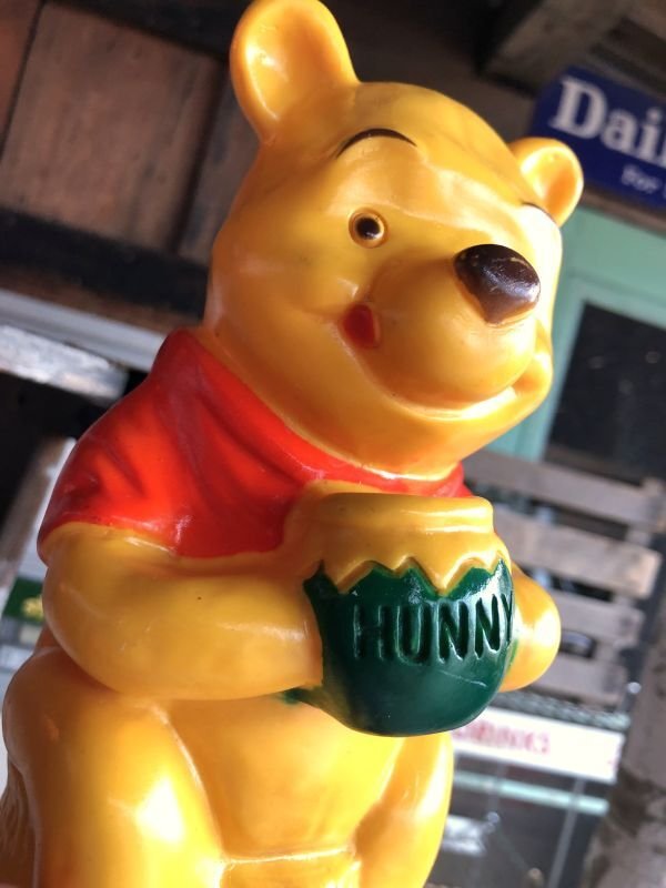 画像5: 70s Vintage SEARS Disney Winnie the Pooh Plastic Coin Bank Doll (M872)