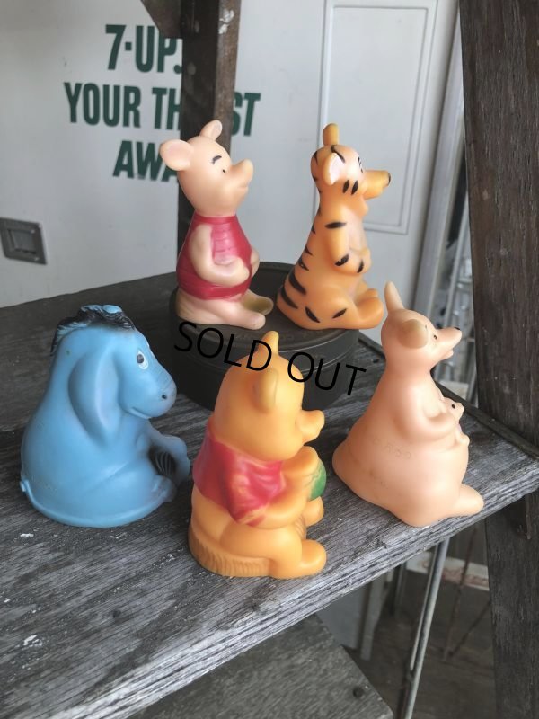 画像2: 70s Vintage SEARS Disney Winnie the Pooh Doll Set (M871)