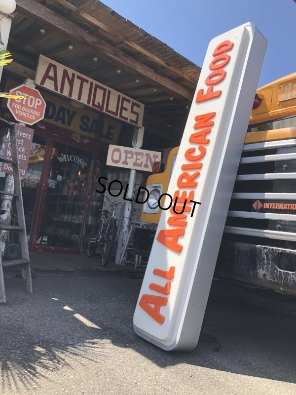 画像19: Vintage Advertising A&W Restaurant Store Display ALL AMERICAN FOOD Original Lighted Sign Hard to Find (M785)