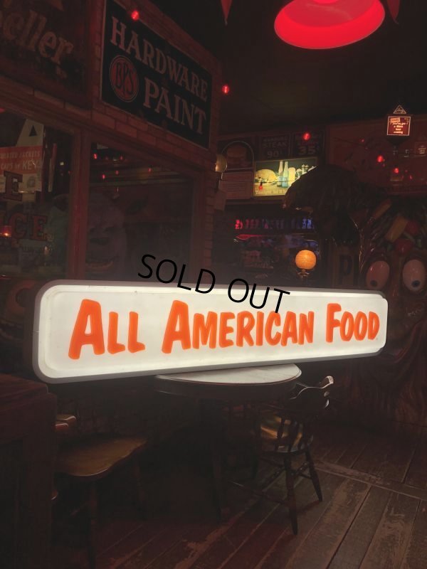画像15: Vintage Advertising A&W Restaurant Store Display ALL AMERICAN FOOD Original Lighted Sign Hard to Find (M785)
