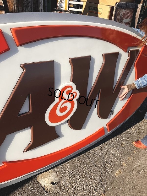 画像26: Vintage Advertising A&W Restaurant Store Display ALL AMERICAN FOOD Original Lighted Sign Hard to Find (M785)