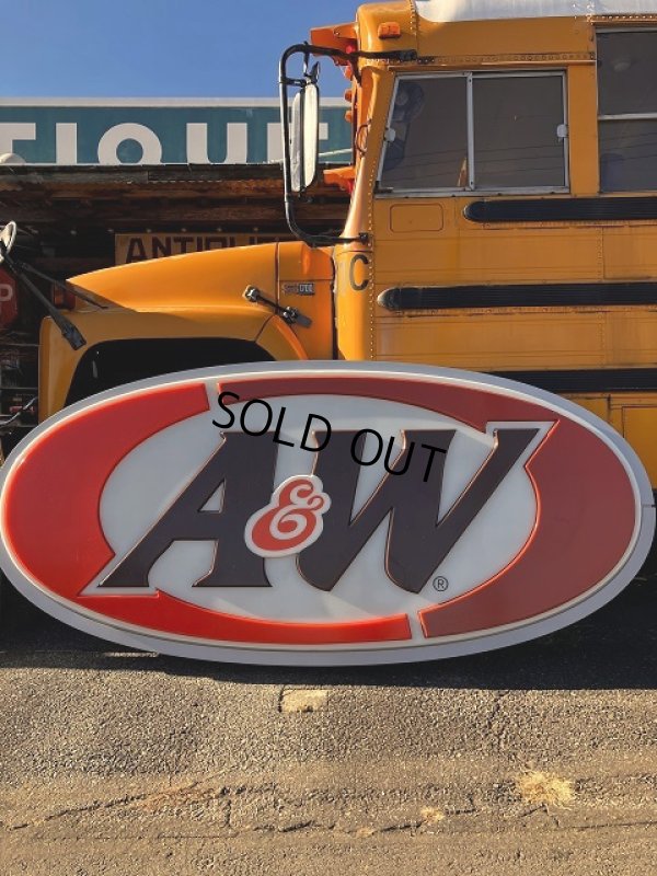 画像25: Vintage Advertising A&W Restaurant Store Display ALL AMERICAN FOOD Original Lighted Sign Hard to Find (M785)
