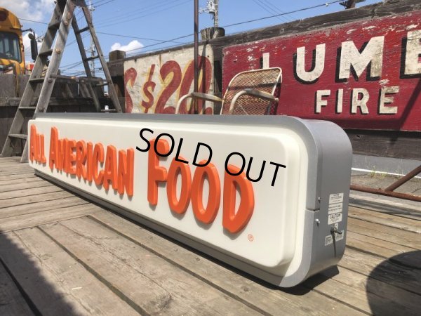 画像12: Vintage Advertising A&W Restaurant Store Display ALL AMERICAN FOOD Original Lighted Sign Hard to Find (M785)