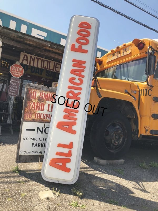 画像20: Vintage Advertising A&W Restaurant Store Display ALL AMERICAN FOOD Original Lighted Sign Hard to Find (M785)