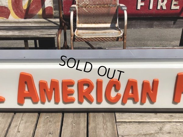 画像4: Vintage Advertising A&W Restaurant Store Display ALL AMERICAN FOOD Original Lighted Sign Hard to Find (M785)