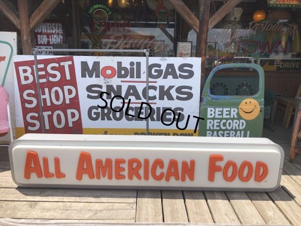画像17: Vintage Advertising A&W Restaurant Store Display ALL AMERICAN FOOD Original Lighted Sign Hard to Find (M785)
