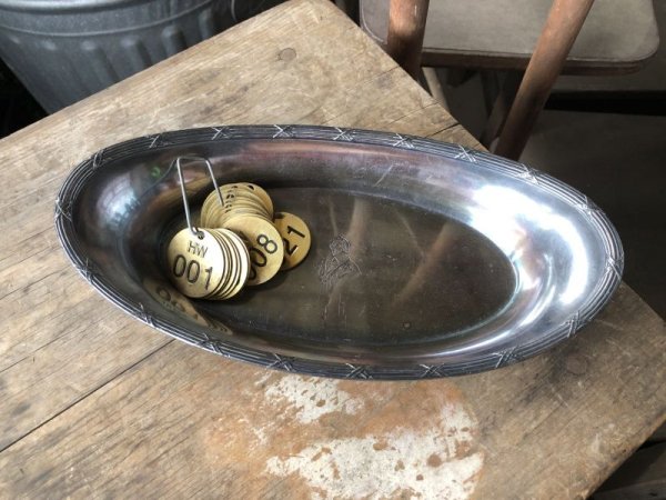 画像5: Vintage Silver Plate Serving Tray Dish Dinner Ware RICHELIEU (M793)