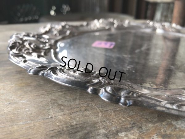 画像7: Vintage Silver Plate Serving Tray Dish Dinner Ware (M803)