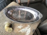 Vintage Silver Plate Serving Tray Dish Dinner Ware MASTERPICE (M791)