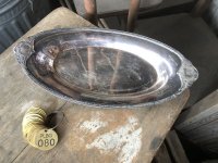 Vintage Silver Plate Serving Tray Dish Dinner Ware MASTERPICE (M791)