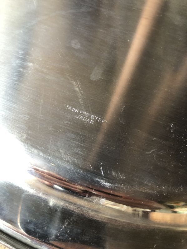 画像7: Vintage Plate Serving Tray Dish Dinner Ware STAINLESS STEEL JAPAN (M795)
