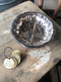 Vintage Silver Plate Serving Tray Dish Dinner Ware 1972 FULLERTON CHAPTER 2ND (M800)