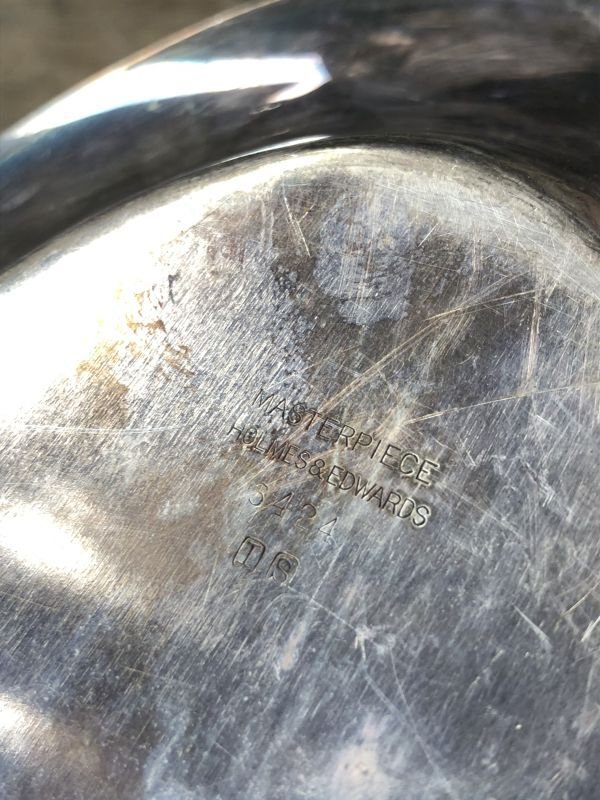 画像9: Vintage Silver Plate Serving Tray Dish Dinner Ware MASTERPICE (M791)