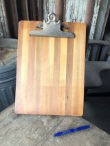 Vintage Globe Clip Clipboard (M814)