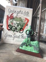 Vintage Advertising Jolly Green Giant Counter Top Figurine Statue (M821)