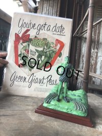 Vintage Advertising Jolly Green Giant Counter Top Figurine Statue (M821)
