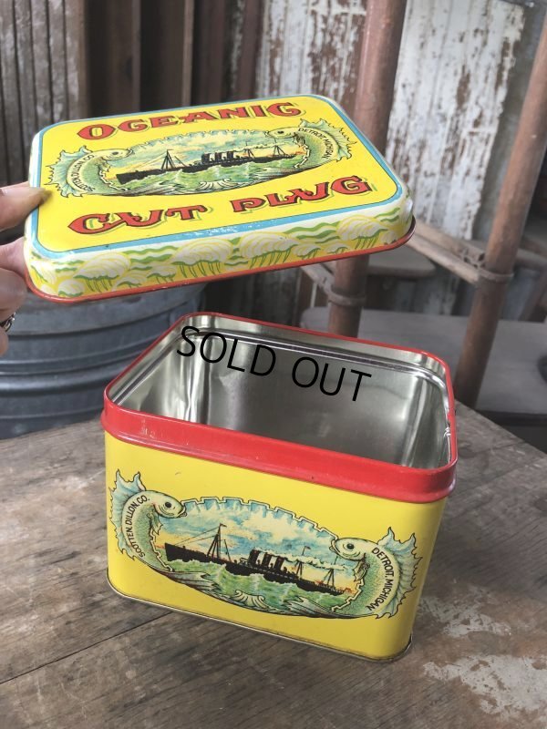 画像7: Vintage Advertising Tin OGEANIG UNION MADE CUT PLUG (M823)