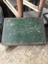 Vintage Advertising Tin Lord Salisbury TURKISH CIGARETTES (M828)