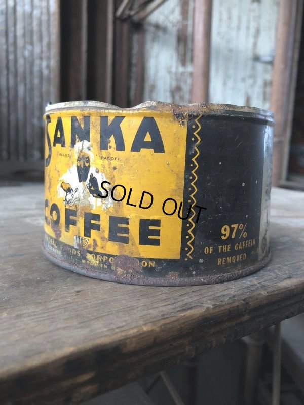 画像6: Vintage Advertising Tin SANKA COFFEE (M830)