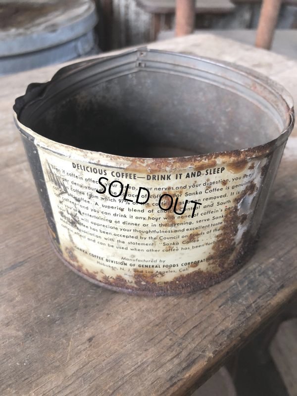 画像5: Vintage Advertising Tin SANKA COFFEE (M830)