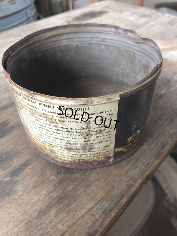 画像3: Vintage Advertising Tin SANKA COFFEE (M830)