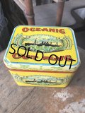 Vintage Advertising Tin OGEANIG UNION MADE CUT PLUG (M823)