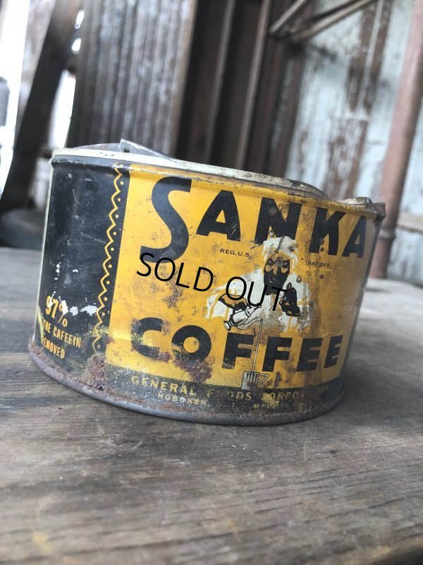 画像7: Vintage Advertising Tin SANKA COFFEE (M830)