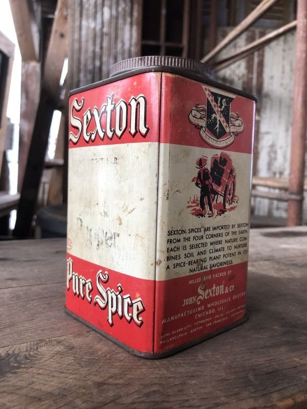 画像4: Vintage Advertising Tin Sexton Spice Black Pepper (M832)