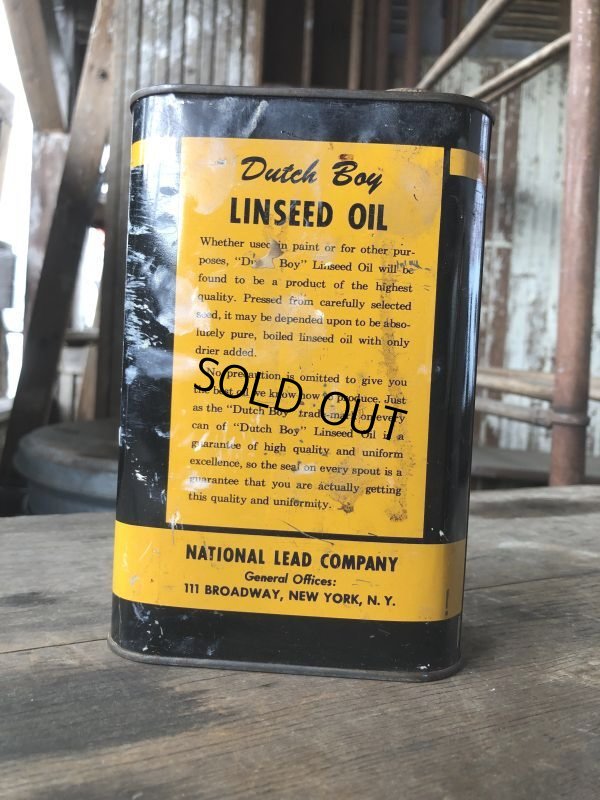 画像3: Vintage Advertising Tin Dutch Boy LISSEED OIL (M834)