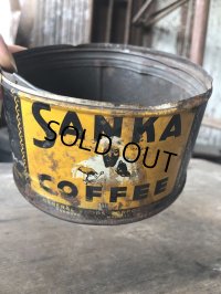 Vintage Advertising Tin SANKA COFFEE (M830)