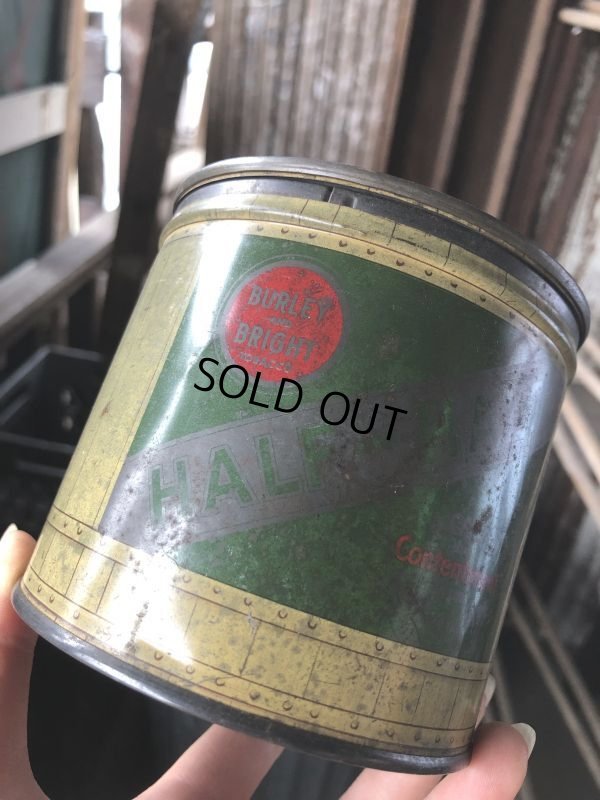 画像11: Vintage Advertising Tin HALF AND HALF TABACCO (M829)