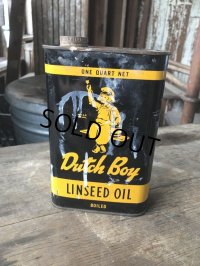 Vintage Advertising Tin Dutch Boy LISSEED OIL (M834)