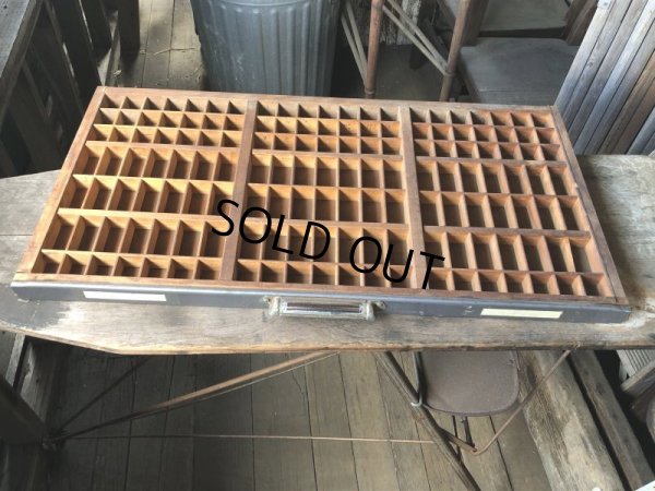 画像5: Vintage Wooden Printer Tray (M838)
