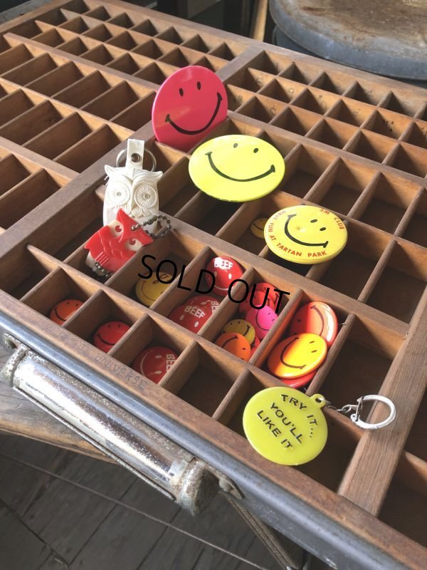 画像9: Vintage Wooden Printer Tray (M838)