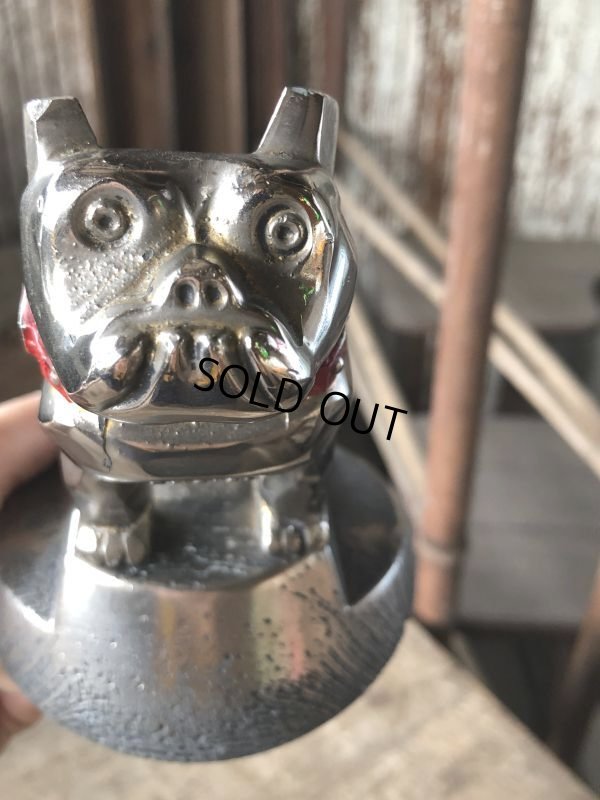 画像15: Vintage MACK TRUCK Bull Dog Advertising Metal Hood Ornament Pat #87931 (M839)