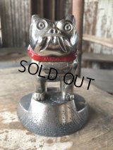 Vintage MACK TRUCK Bull Dog Advertising Metal Hood Ornament Pat #87931 (M839)