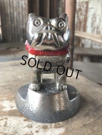 Vintage MACK TRUCK Bull Dog Advertising Metal Hood Ornament Pat #87931 (M839)