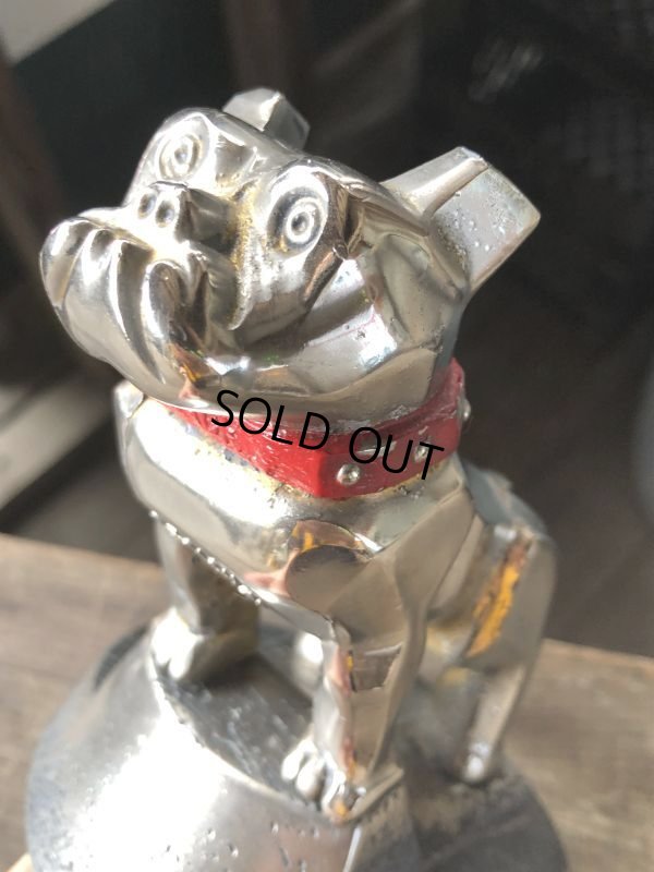 画像11: Vintage MACK TRUCK Bull Dog Advertising Metal Hood Ornament Pat #87931 (M839)