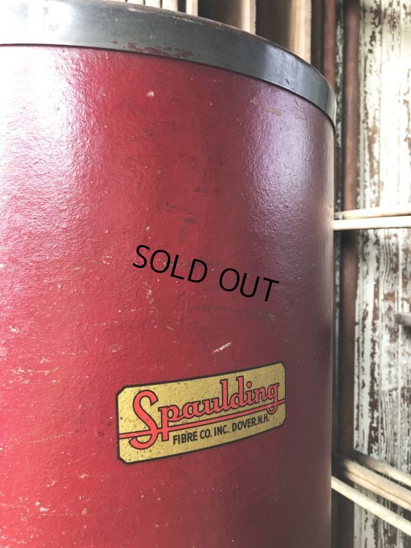 画像13: Vintage Industrial Spaulding Fibre co Vulcan Fiber Tube Case (M841)