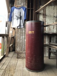 Vintage Industrial Spaulding Fibre co Vulcan Fiber Tube Case (M840)