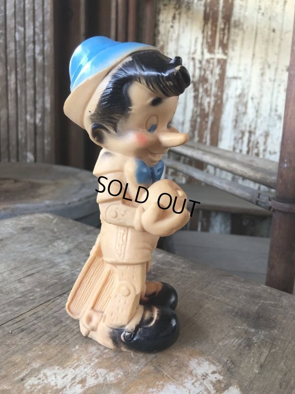 画像5: 60s Vintage DELL Disney Pinocchio Rubber Doll (M846)