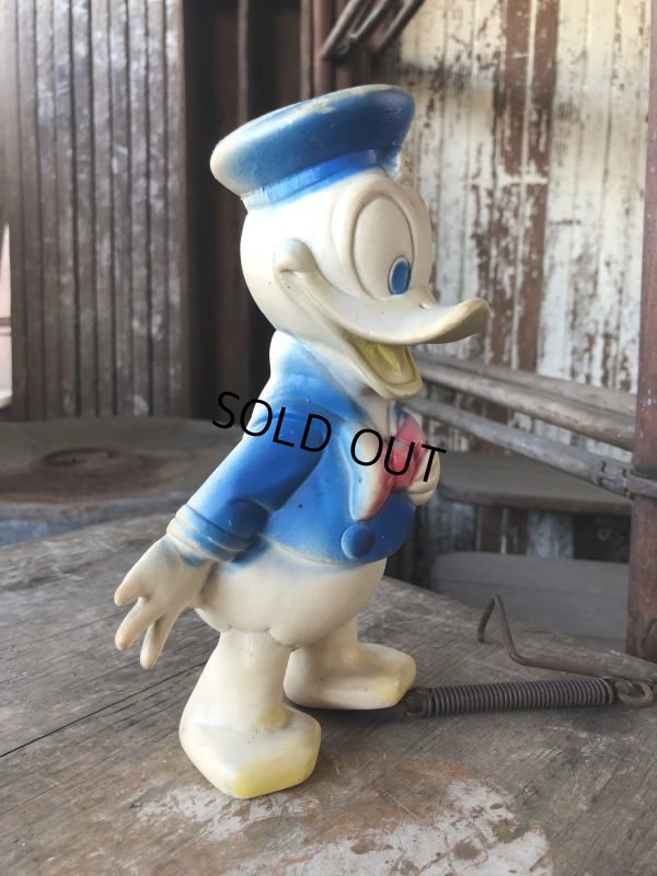 画像5: 60s Vintage DELL Disney Donald Duck Rubber Doll (M849)