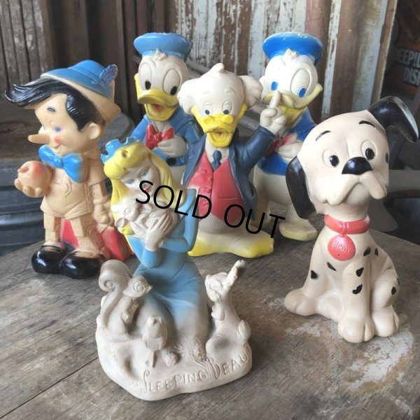 画像10: 60s Vintage DELL Disney Pinocchio Rubber Doll (M846)