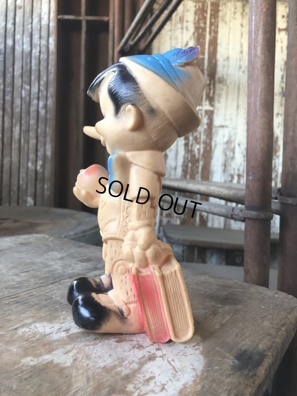 画像3: 60s Vintage DELL Disney Pinocchio Rubber Doll (M846)
