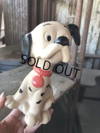 60s Vintage DELL Disney 101 Dalmatians Lucky Rubber Doll (M847)